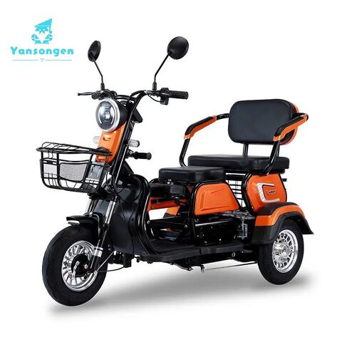 Compre Triciclo Eléctrico De Ruedas Asientos Scooter Eléctrico