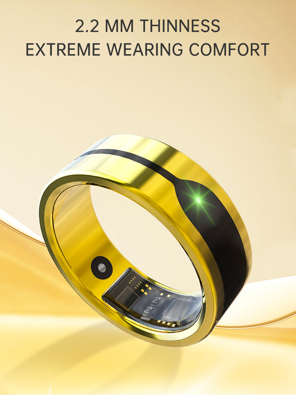 View of Buy Wholesale China Smart Ring Health Tracker, To Monitor Sleep And ...