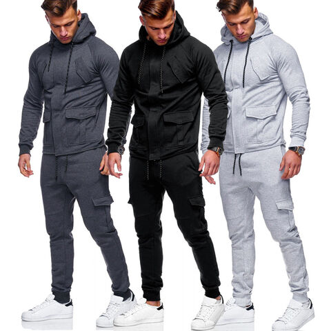 Fashion 2 piece tracksuit mens