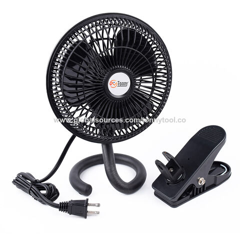 6-Zoll-Tisch- und Clip-Ventilator mit zwei leisen Geschwindigkeiten, Tischventilatoren für den Haushalt mit 1,2 m Kabel, ideal für Zuhause