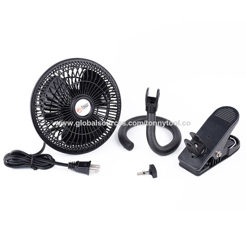 6-Zoll-Tisch- und Clip-Ventilator mit zwei leisen Geschwindigkeiten, Tischventilatoren für den Haushalt mit 1,2 m Kabel, ideal für Zuhause