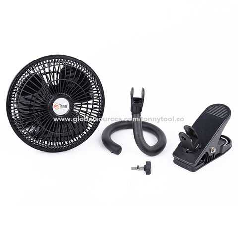 6-Zoll-Tisch- und Clip-Ventilator mit zwei leisen Geschwindigkeiten, Tischventilatoren für den Haushalt mit 1,2 m Kabel, ideal für Zuhause