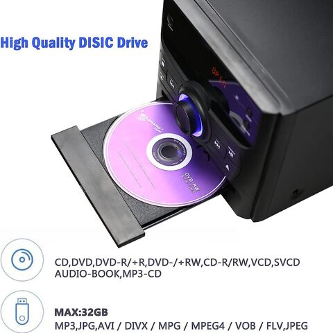 Hifi Speaker System Hi-fi Cd Micro System Bt/cd Player/radio/usb With  Remote Control, Hi-fi Systems, Dvd Combo, Dvd Hifi System - Buy China  Wholesale Hifi Sound System $28 | Globalsources.com