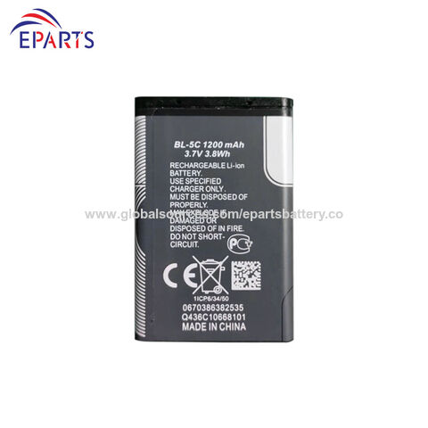 Best Quality Mobile Phone Battery for Nokia Bl-5c - China Bl-5c Battery and  Mobile Phone Battery price