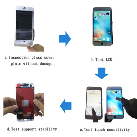 شاشة لمس LCD لهاتف آيفون 7 بلس، استبدال شاشة LCD لهاتف آيفون