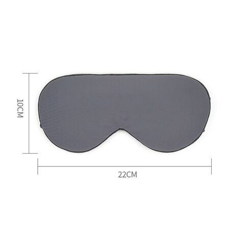 Masque de Sommeil en Soie Bandeau de Haute Qualité en Soie de Mûrier Masque pour les Yeux pour Femmes Hommes Enfants