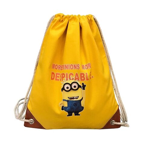 Mochila con Cordón, Bolsa de Lona para Empaque, Bolsa Tote de Algodón con Impresión Personalizada, la Más Vendida