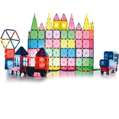Blocs Magnétiques Personnalisés pour Enfants, Jouets Éducatifs, Tuiles Magnétiques Empilables, Jouet d'Encapsulation pour Bébés et Enfants