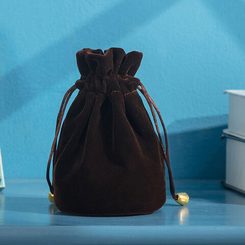 Bolsas de terciopelo con cordón, bolsas de regalo con cordón, bolsa de almacenamiento de joyas personalizadas, paquete de pulseras, bolsas de terciopelo