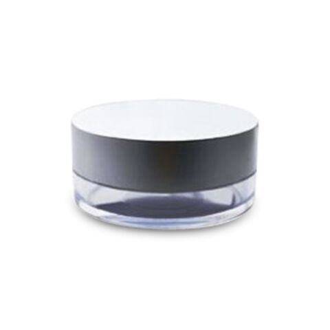 Großhandel Make-up loser Puder Tiegel Hochwertige kosmetische Kunststoffverpackung Fall OEM-Bestellungen willkommen