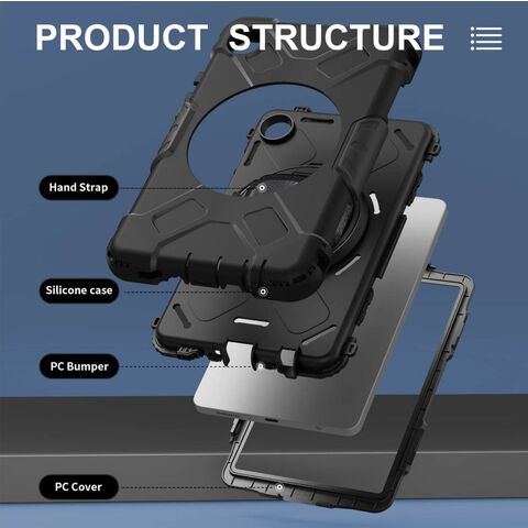 [Kickstand Tablet Case] Robusto Corpo Inteiro Protetor Kickstand Tablet Case Para Samsung Tab A9 Plus Case