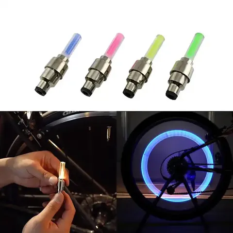 Feux de Roue LED Étanche pour Vélos et Motos - Éclairage LED pour Jantes
