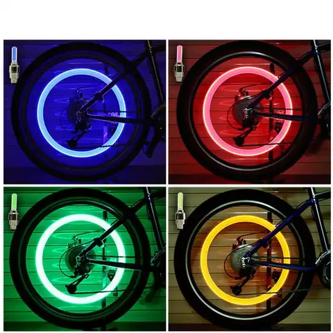 Feux de Roue LED Étanche pour Vélos et Motos - Éclairage LED pour Jantes