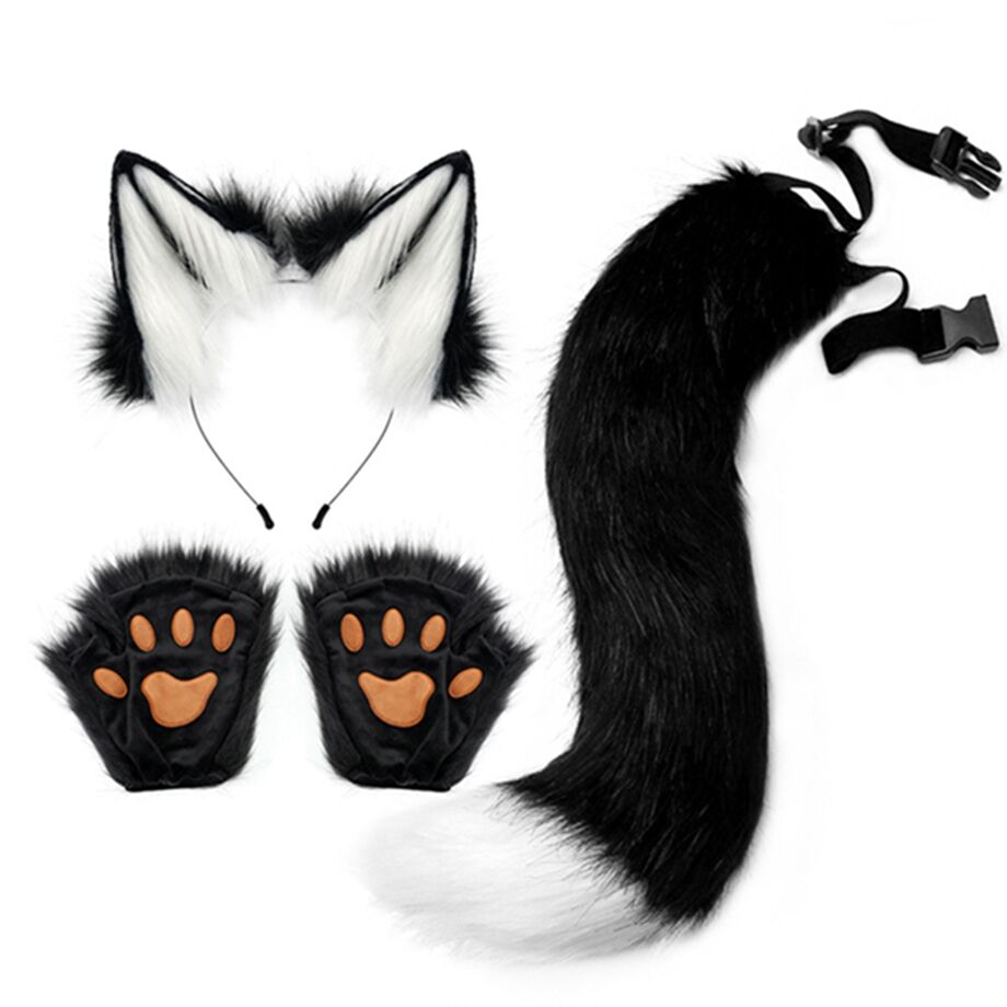 Buy Wholesale China Halloween Party Decoration Costume Faux Fur Tail ...