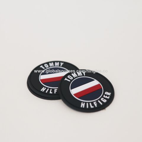 Etiquetas de goma personalizadas de parche de PVC personalizado de fábrica