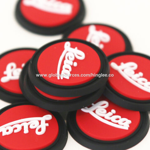 Etiquetas de goma personalizadas de parche de PVC personalizado de fábrica