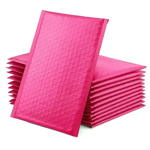 Wasserdichte Luftpolsterversandtasche mit Griff für Verpackung und Versand