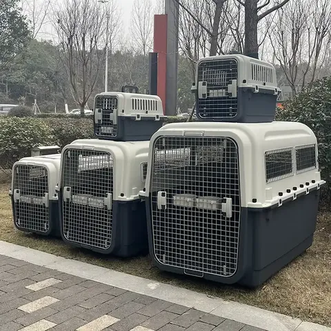 Transportín de aire para mascotas para exteriores, caja duradera, cesta, jaula