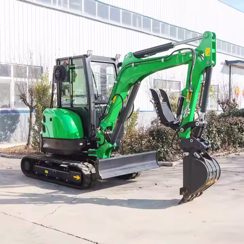 Bagger CE/EPA China Großhandel Minibagger 1 Tonne 2 Tonnen Preise Daumenlöffel zu verkaufen JX