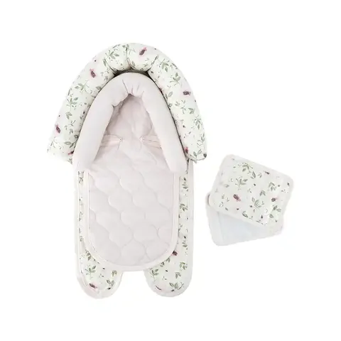 Support de Tête Personnalisé pour Bébé, Doublure de Siège Double Face pour Poussettes et Porte-Bébés