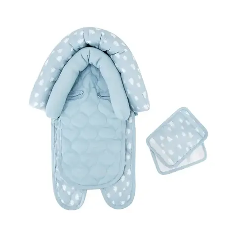 Support de Tête Personnalisé pour Bébé, Doublure de Siège Double Face pour Poussettes et Porte-Bébés