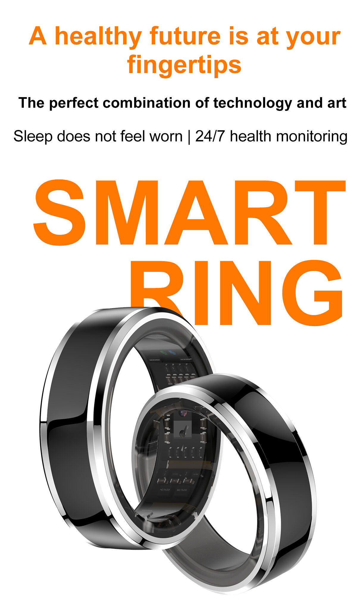 Buy Wholesale China Hot Selling Ip68 Touch Control Ring Smart Ring With ...