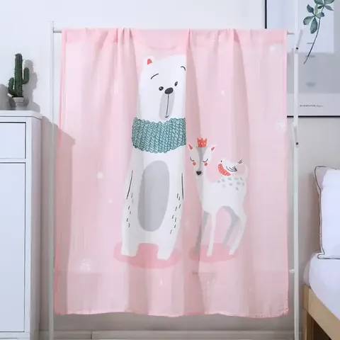 Lightweight & Breathable Muslin Swaddle Blankets