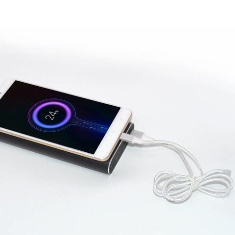 Fabric braided commonly used accessories USB A to Type C 1M 3A fast charging data cable for Android mobile phone