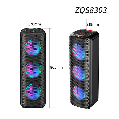 Zqs8303 Wireless Bass Sound 40w Power 3*8 Inch Speaker Oem Zqs8303 Wireless Bass Sound 40w Power 3*8 Inch Speaker Oem