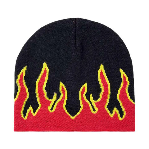 OEM Hochwertige Acryl Strickmütze mit individueller Stickerei Herren Beanie-Mütze Outdoor Winter Baumwollmütze