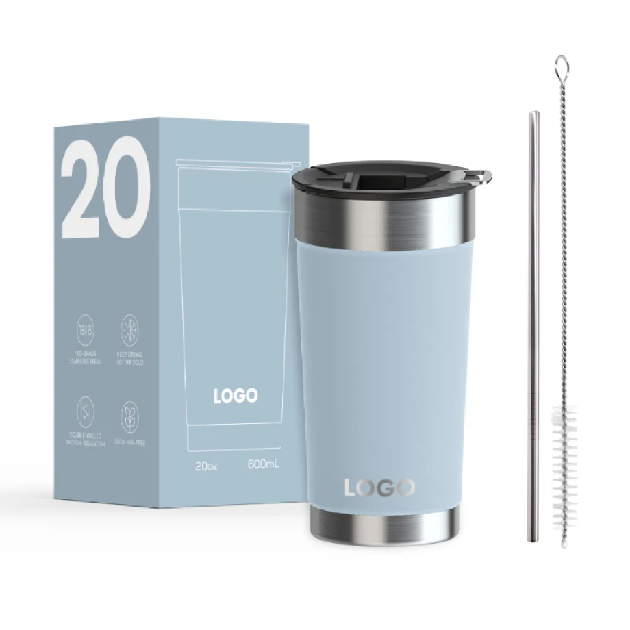Buy Wholesale China Vacuum Insulated Tumbler With Lid 20oz Stainless ...