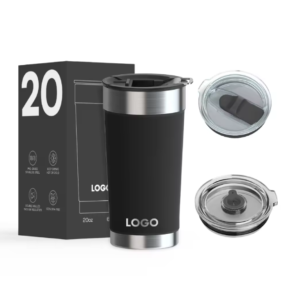 Buy Wholesale China Custom Stainless Steel Tumbler 16oz 20oz Beer Mug ...