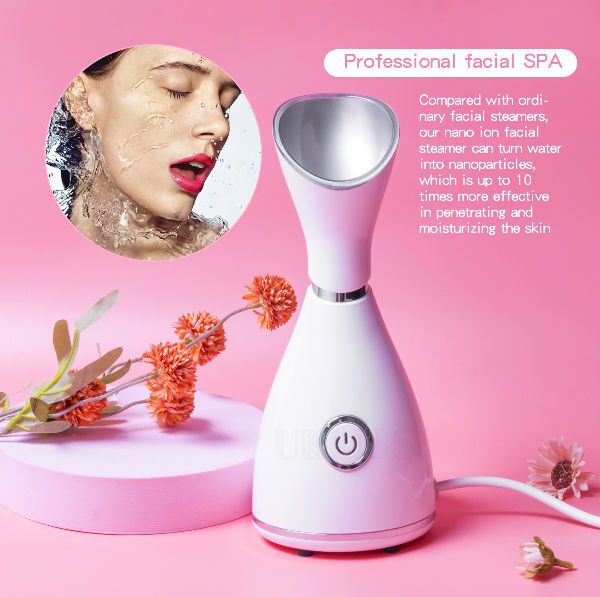 PORTABLE NANO IONIC Face Steamer - Facial Sauna for Small Fog