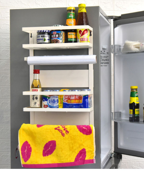 Buy Wholesale China Fridge Rack Shelf,kitchen Refrigerator Fridge Side Hanging