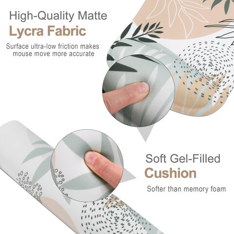 Hersteller Großhandel Mauspad Komfortable ergonomische weiche Memory Foam Tastatur Handgelenkstütze