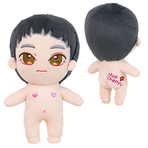 20cm Cute Cotton Doll Dress-Up Naked Baby Doll Plush Toy Girl