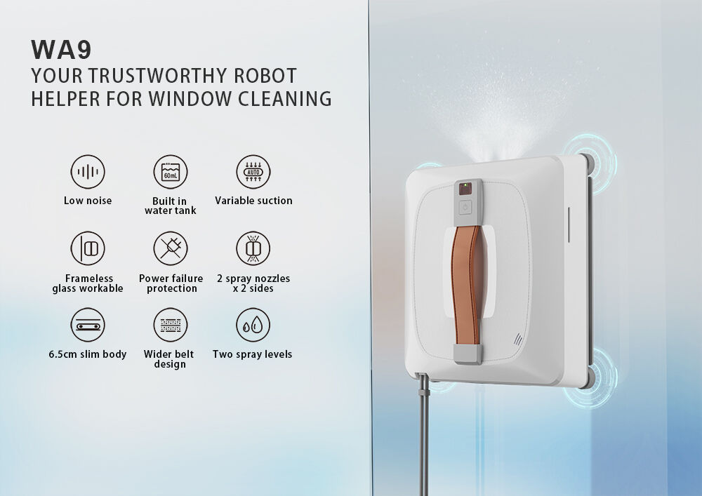 2024 Hot Window Cleaner Robot Framed Window Robot Magnetic Cleaner For ...