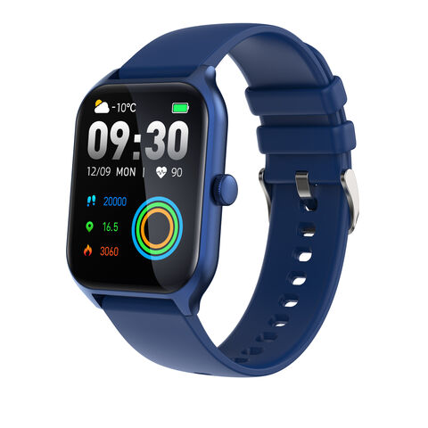 1,96 Zoll HD-Display Herzfrequenz Blutdruck Smart Fitness Tracker Armband Sport Smartwatch mit Single-Chipsatz