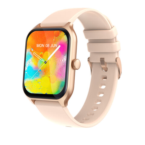 1,96 Zoll HD-Display Herzfrequenz Blutdruck Smart Fitness Tracker Armband Sport Smartwatch mit Single-Chipsatz