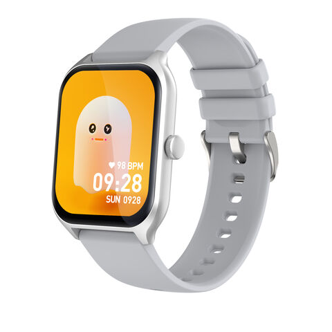 1,96 Zoll HD-Display Herzfrequenz Blutdruck Smart Fitness Tracker Armband Sport Smartwatch mit Single-Chipsatz