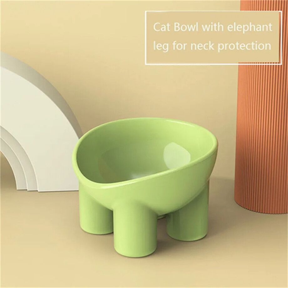 Customized Plastic Cat Dog Food Bowl Pet Bowls Feeders With Stand Food ...