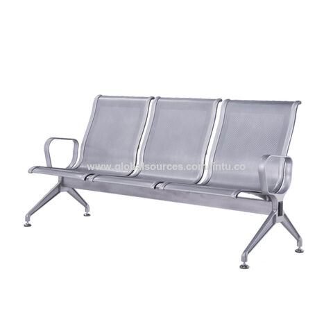 Stainless Steel Chair airport Waiting Chair 3 Seaters Airport Chair China Wholesale Airport Waiting Chair 55 from Suzhou Jintu Metal Working Co. Limited Globalsources