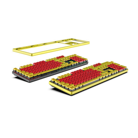 OEM/ODM Mechanische Tastatur Modell 2024 BST-605 mit Regenbogen-Hintergrundbeleuchtung und abnehmbarer oberer Abdeckung