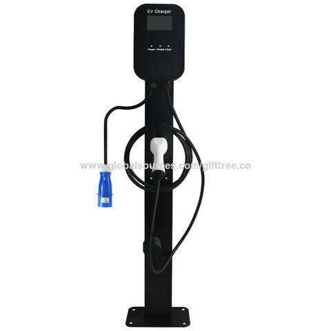 Fabricant Certifié de Bornes de Recharge EV avec Wifi, Bluetooth et APP, Wallbox 32 Ampères, Chargeur de Véhicule Électrique Type 2 AC pour Maison avec Prise