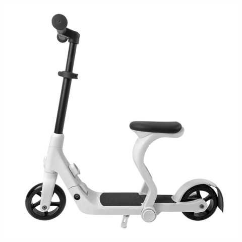 Trottinette 2-en-1 pour enfants avec siège pliable et deux roues - Trottinette convertible de haute qualité pour enfants en gros