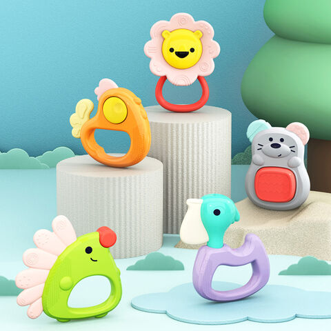 Hochets pour Bébé, Jouet Musical à Saisir et à Faire Tourner, Cadeau pour Enfants