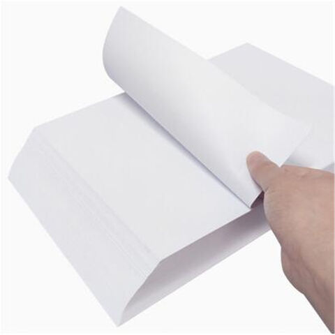 Papel de Cópia Duplo A4 Branco e Cor Branca, Tamanho Personalizado A4
