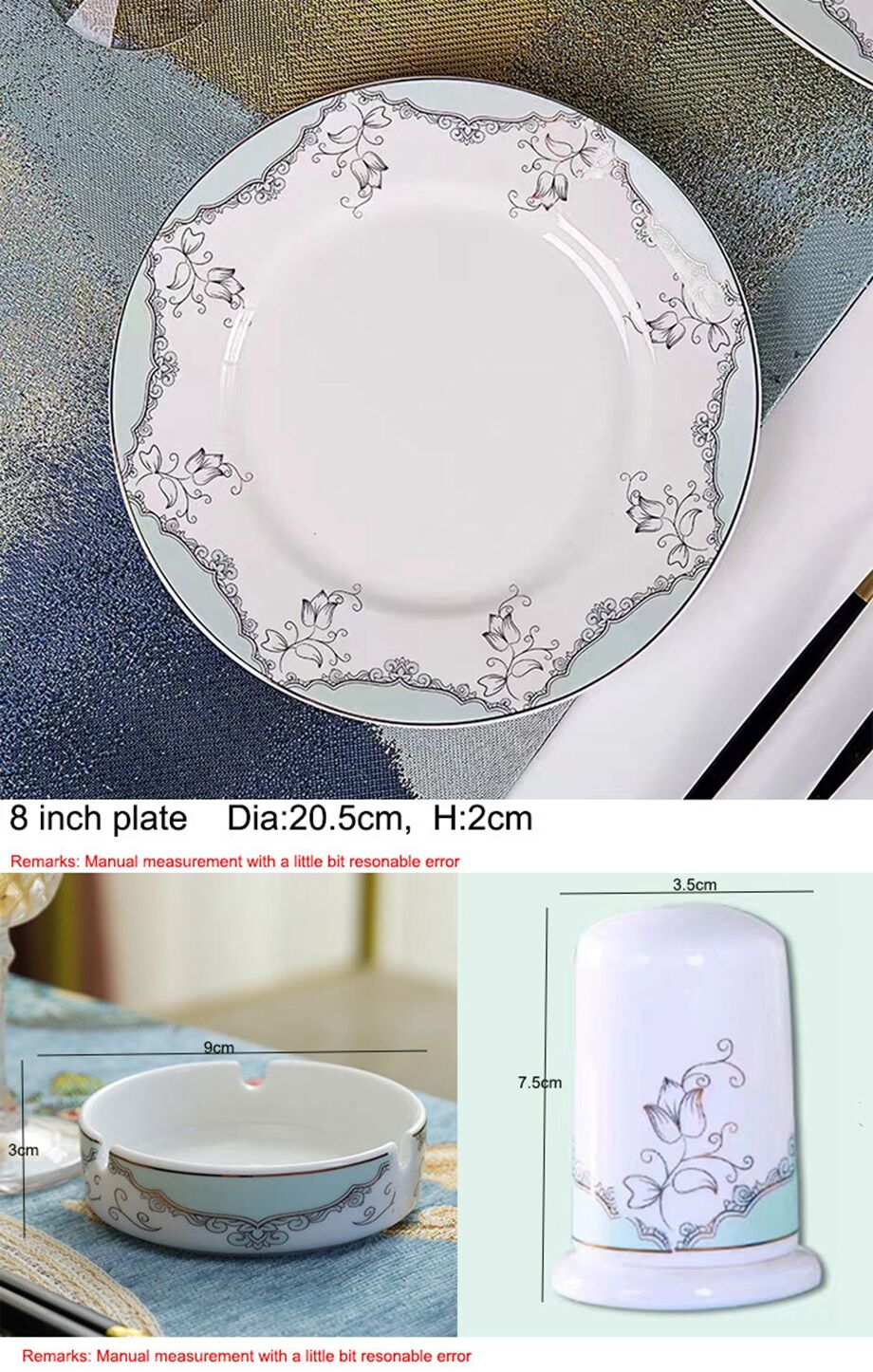 Buy Wholesale China Ceramic Tableware Sets European Bone China Bowls ...