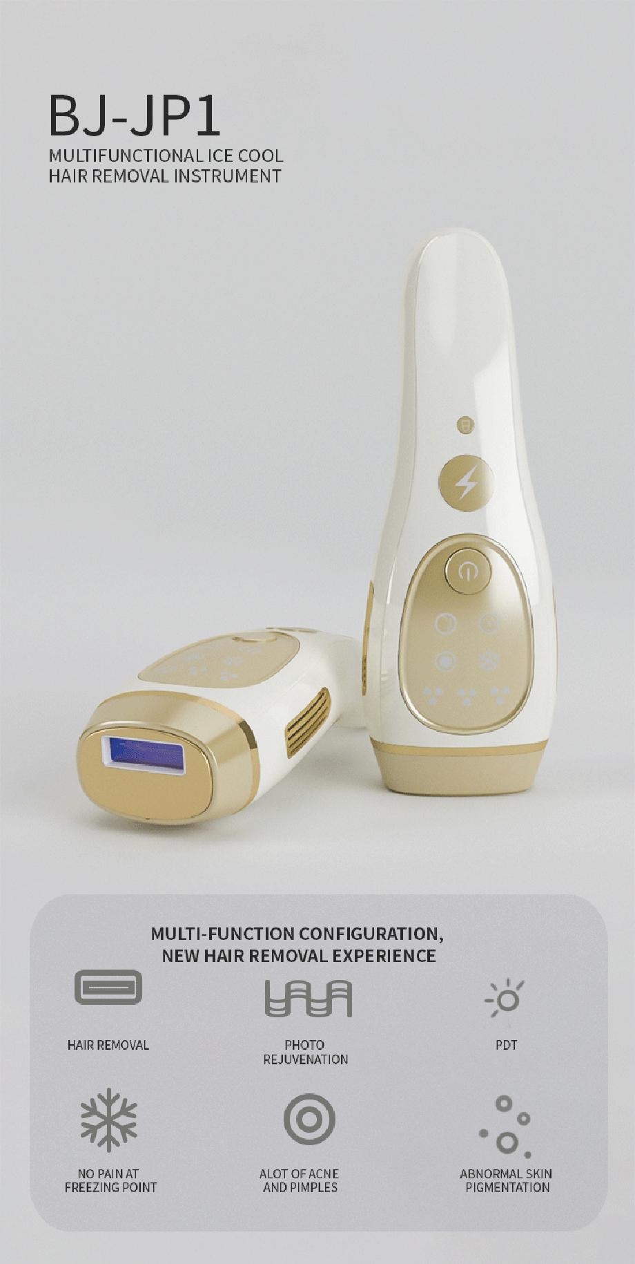 Buy Wholesale China 3-in-1 Fastest Ice Cool Laser Ipl Hair Removal Mini ...