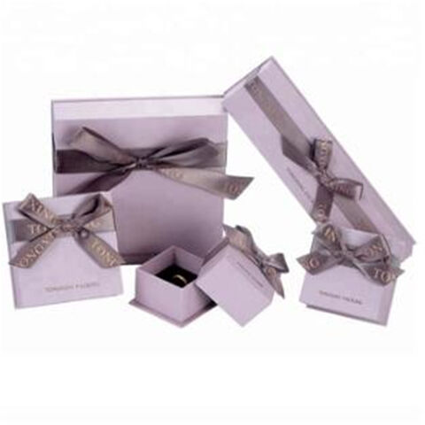 Caja de Joyería de Lujo con Logo Personalizado